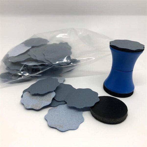 Schleifstempel und Schleifblüten