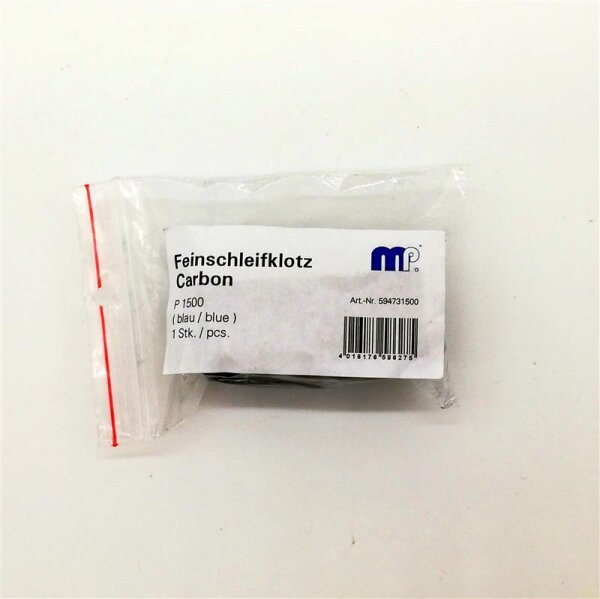 Mipa Feinschleifklotz Carbon