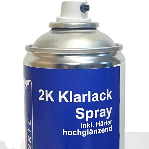 2k Klarlack Spraydose hochglänzend - 6er Pack