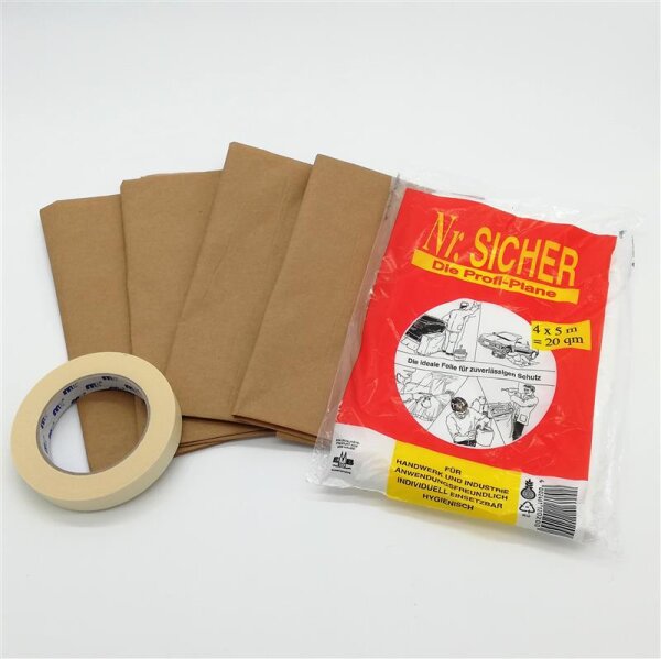 Abdeckpapier Powergrade Set 2