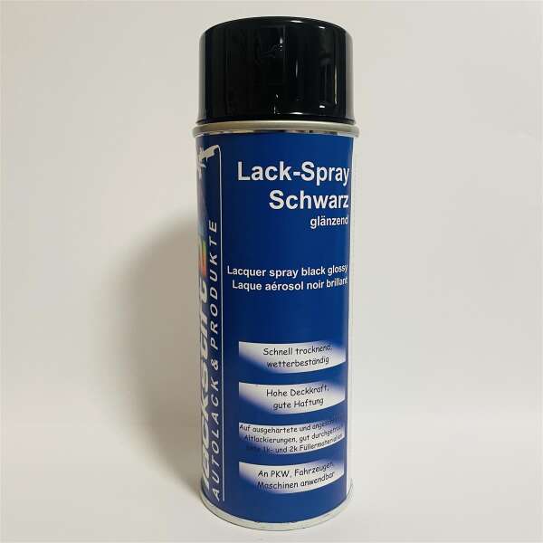 Spraydose Schwarz Glänzend 1 Stück