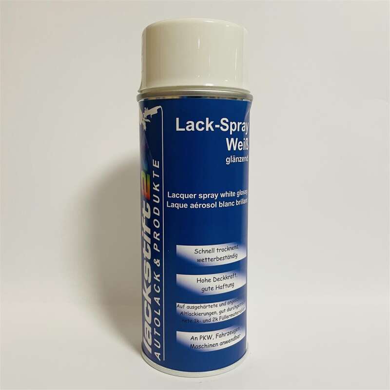 Spraydose Weiß Glänzend 1 Stück
