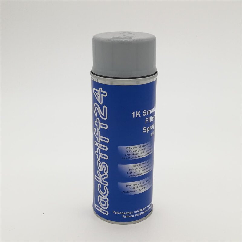 Lackstift24 1k Grundierung Smart Filler Spray 400ml grau